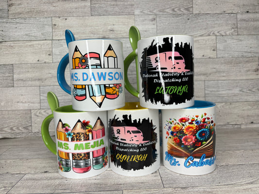 Personalized 11oz mugs