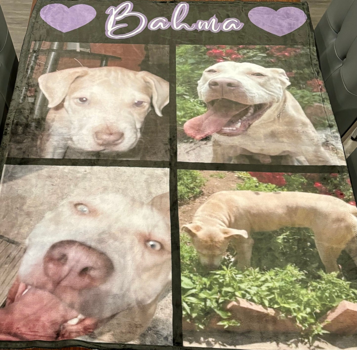 Personalized Photo Blanket Collage