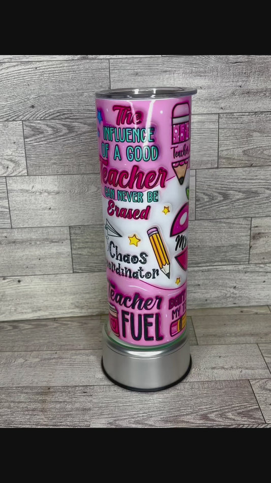 Teacher Theme Tumblers 20oz